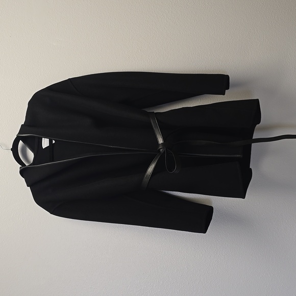 Bottega VenetaHooded Wool & Cashmere Wrap Coat 38 - Picture 2 of 10